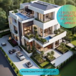 Complete house plan with details